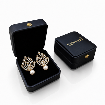 Royal Pearl Designer Tops — Crystal White